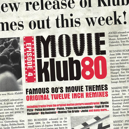 Movie Klub80 Episode 4 Cd (Varios Artistas : Michael McDonald Sweet Freedom (Freedom Mix - Extended Club Version)