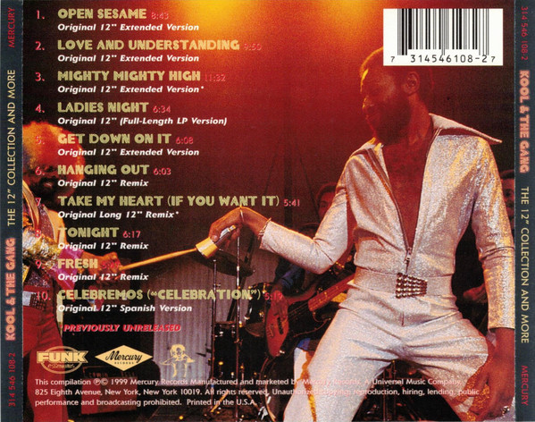 Kool & The Gang – The 12" Collection And More Cd (Celebration en español)