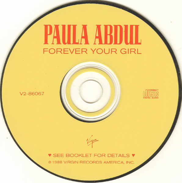 Paula Abdul – Forever Your Girl Cd