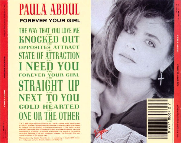 Paula Abdul – Forever Your Girl Cd