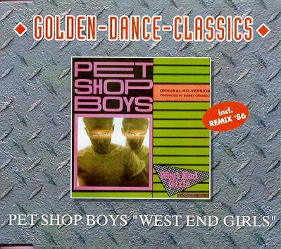 Pet Shop Boys – West End Girls Cd Single