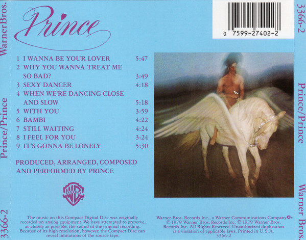 Prince – Prince Cd