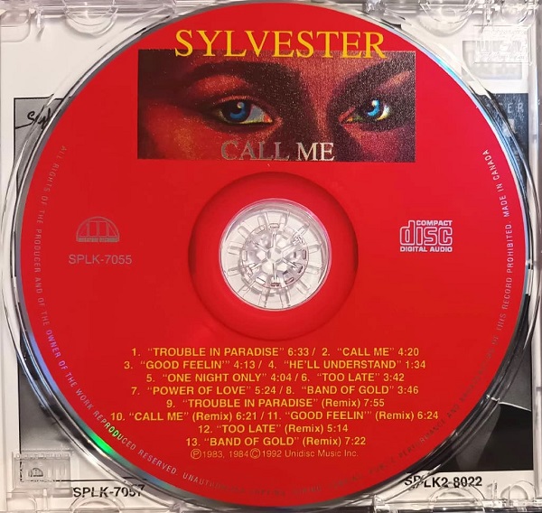 Sylvester – Call Me Cd (Bonus Tracks)