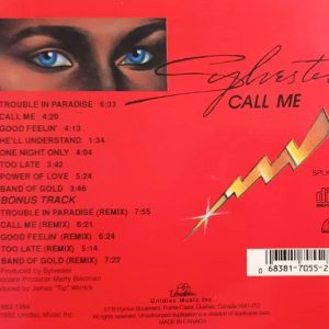 Sylvester – Call Me Cd (Bonus Tracks)
