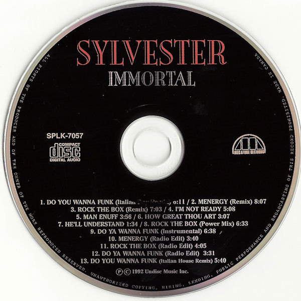 Sylvester – Immortal Cd (Compilación)