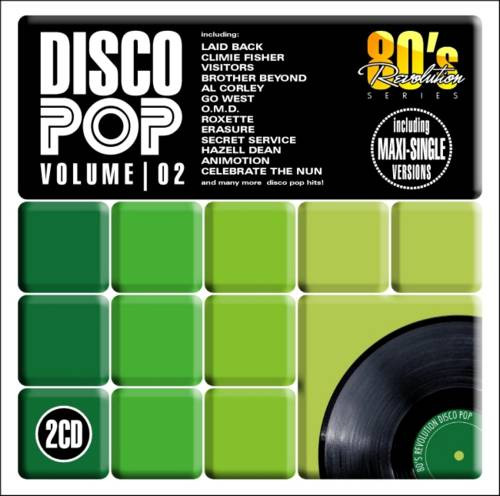 80s revolution vol 2 frontal 80's Revolution - Disco Pop Volume 2 Cd (Varios Artistas : Celebrate The Nun 12" - Glass Tiger 12")