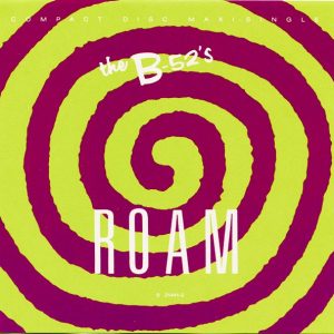 B52 roam single usa frontal The B-52's – Roam Cd Maxi Single (Extended, Remixes, Instrumental)