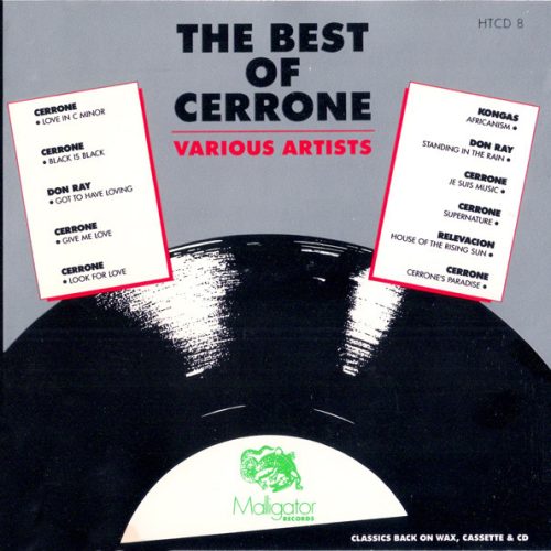 Cerrone best of frontal Cerrone - The Best Of Cd (Incluye : Don Ray Got To Have Loving / Kongas Africanism)