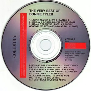 Bonnie Tyler – The Very Best Of Cd