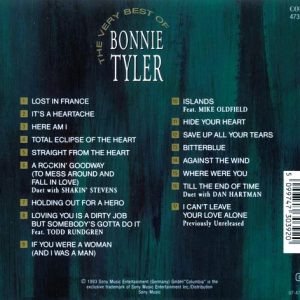 Bonnie Tyler – The Very Best Of Cd