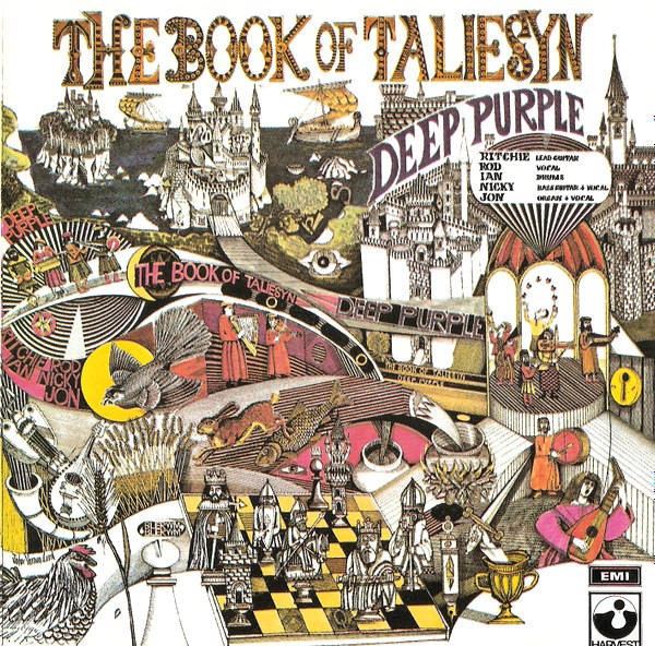 deep purple the book frontal Deep Purple – The Book Of Taliesyn Cd (Anthem)
