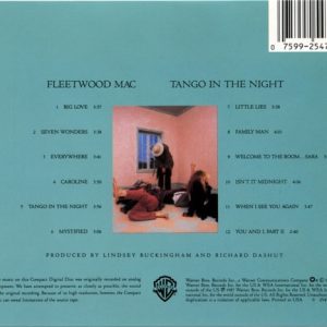 fleetwodd mac tango trasera Fleetwood Mac – Tango In The Night Cd