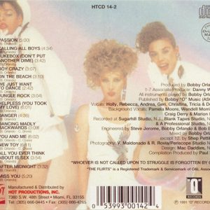 flirts best of trasera The Flirts – The Best Of Calling All Boys Cd