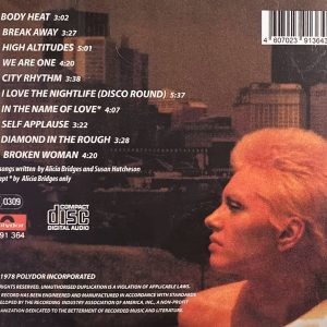 Alicia Bridges – Alicia Bridges Cd (Incluye : I Love The Nightlife Disco Round)