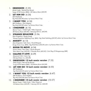 animotion best of interior Animotion - The Best Of Animotion (12" & Remix Versión)