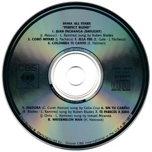 fania all stars best of cd Fania All Stars – Best Of The Perfect Blend Cd (Ella Fue - Coro Miyare)