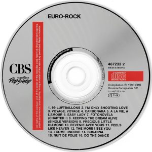 Euro Rock - Cd (Varios Artistas : Trance Dance - The Art Company - Spagna - Ivan)