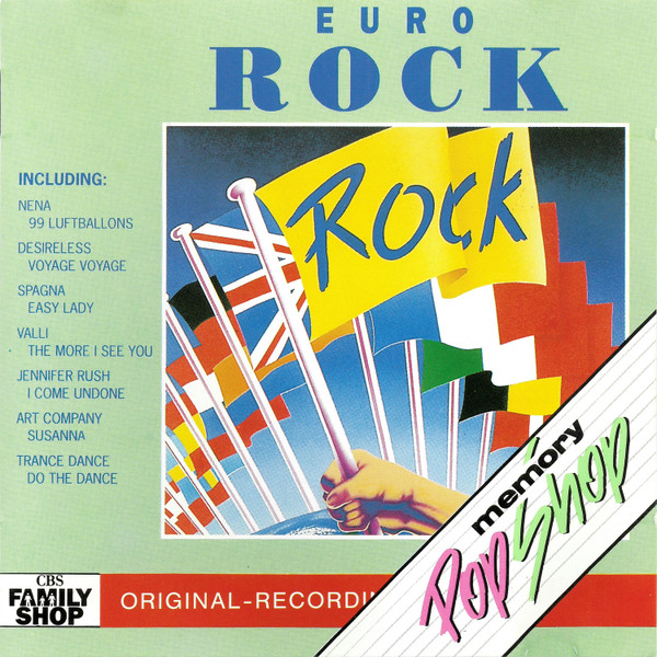 Euro Rock - Cd (Varios Artistas : Trance Dance - The Art Company - Spagna - Ivan)
