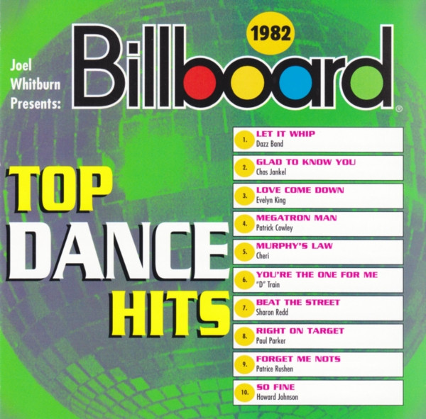 Billboard Top Dance Hits 1982 - Cd (Varios Artistas 12" : Chas Jankel - Evelyn King - Paul Parker - Cheri)