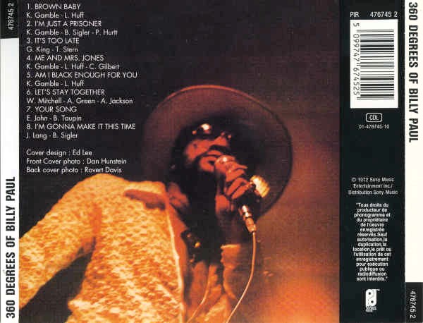 billy paul 360 austria trasera Billy Paul – 360 Degrees Of Billy Paul Cd