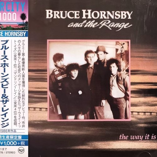 bruce hornsby JP frontal Bruce Hornsby And The Range – The Way It Is Cd Japonés (Bonus Tracks : Acoustic Piano Live) AOR