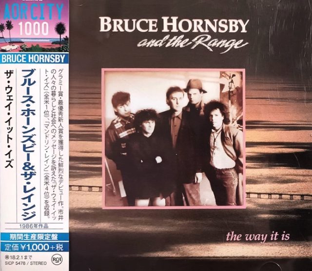 bruce hornsby JP frontal Bruce Hornsby And The Range – The Way It Is Cd Japonés (Bonus Tracks : Acoustic Piano Live) AOR