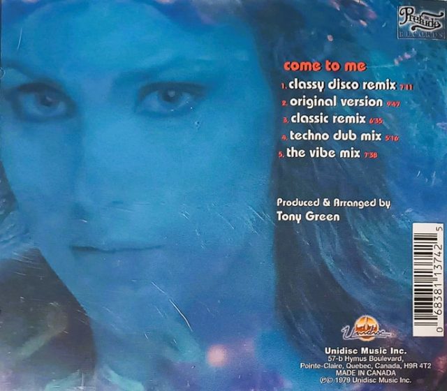 France Joli – Come To Me Cd Single