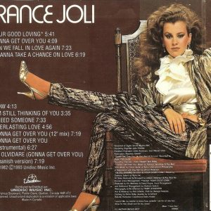 france joli now trasera France Joli – Now! Cd (Jewel Case / Bonus Tracks)