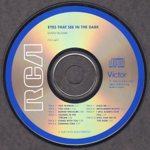 kenny rogers eyes that JP cd Kenny Rogers – Eyes That See In The Dark Cd (Japan / Usa)