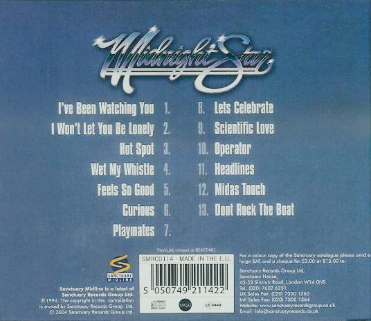 Midnight Star – The Best Of Cd