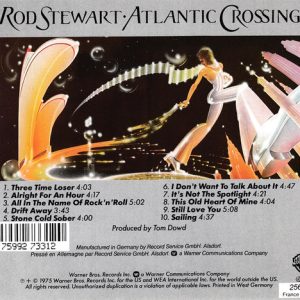 rod stewart atlantic trasera Rod Stewart – Atlantic Crossing Cd (Gold Disc)