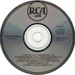 the fixx calm animals cd The Fixx – Calm Animals Cd