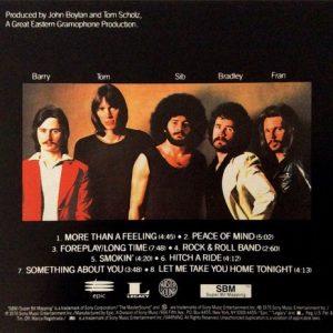 boston boston trasera Boston – Boston Cd Japonés (24kt Gold Disc)