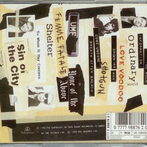 duran duran wedding album trasera Duran Duran – Wedding Album Cd