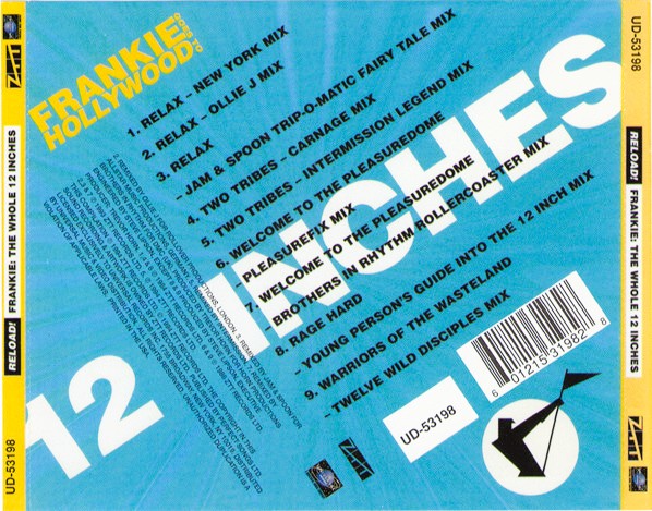 Frankie Goes To Hollywood – Reload! Frankie: The Whole 12 Inches Cd