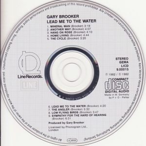 gary brooker lead me cd Gary Brooker – Lead Me To The Water Cd