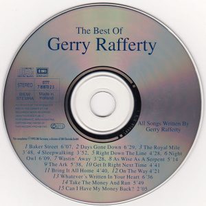 gerry rafferty best of cd Gerry Rafferty – The Best Of Gerry Rafferty Cd (Incluye : The Royal Mile)