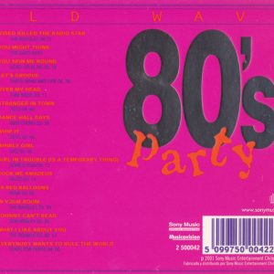 old wave 80s party trasera 1 Old Wave - 80's Party Cd (Varios Artistas : Oxo - Toni Basil - Wang Chung - Romeo Void 12")