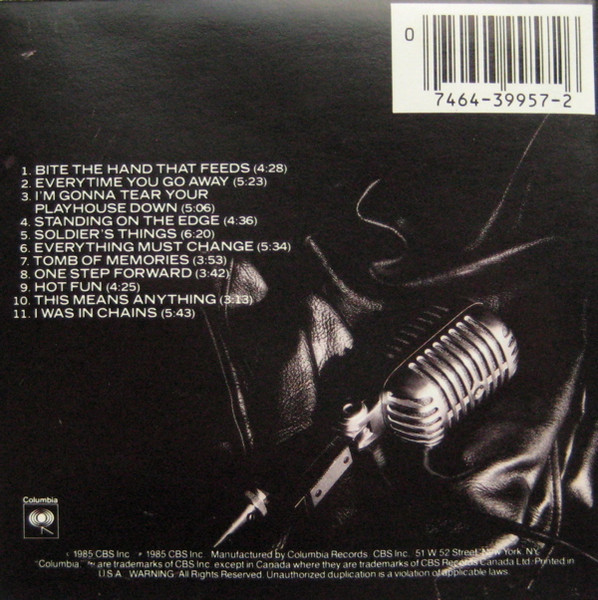 paul young the secret trasera Paul Young – The Secret Of Association Cd
