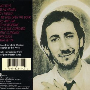 pete townshend empty trasera Pete Townshend – Empty Glass Cd