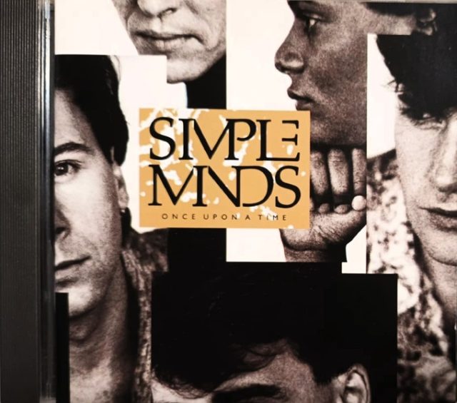 simple minds once upon frontal Simple Minds – Once Upon A Time Cd