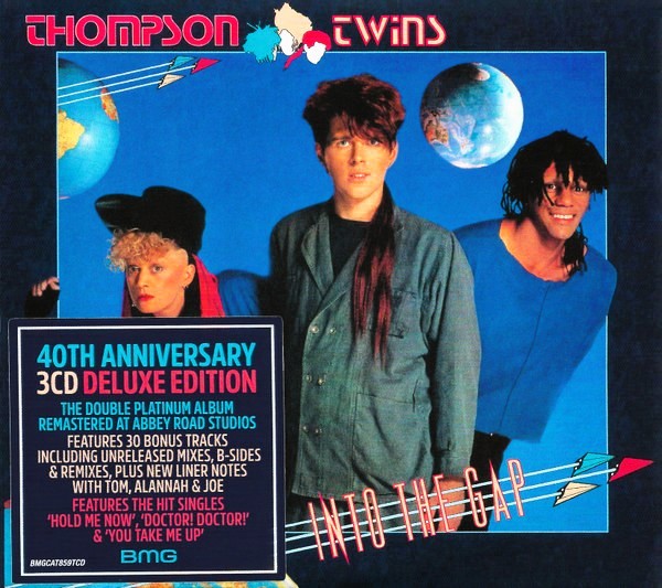 thompson Twins into deluxe frontal Thompson Twins – Into The Gap Cd (Deluxe Edition 40th Anniversary 3 Cds : 12", Extended Versions & Remixes)