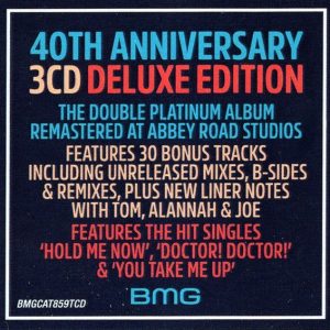 thompson Twins into deluxe sticker Thompson Twins – Into The Gap Cd (Deluxe Edition 40th Anniversary 3 Cds : 12", Extended Versions & Remixes)