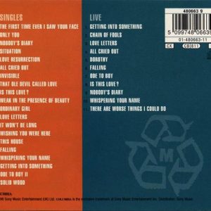 alison moyet best + live trasera Alison Moyet – Singles / Live Cd Doble