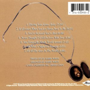 barry white sings for trasera Barry White – Sings For Someone You Love Cd