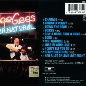 bee gees mr natural trasera Bee Gees – Mr. Natural Cd (Charade)
