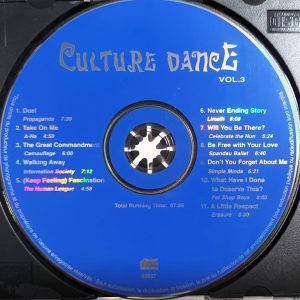 Culture Dance Vol. 3 - Cd (Varios Artistas 12", Extended & Remixes Versions : Pet Shop Boys - Celebrate The Nun - Information Society)