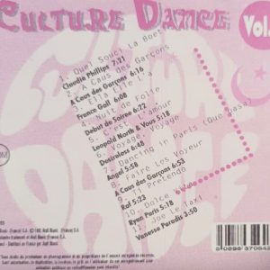 Culture Dance Vol. 6 - Cd (Varios Artistas 12", Extended & Remixes Versions : Claudia Phillips - A Caus Des Garcons - Leopold Nord & Vous - France Gall)