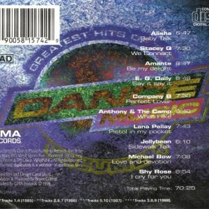 Dance Music Vol. 1 - Cd Varios Artistas (Amanté - Michael Bow - Alisha - Company B. - Stacey Q. - Shy Rose)