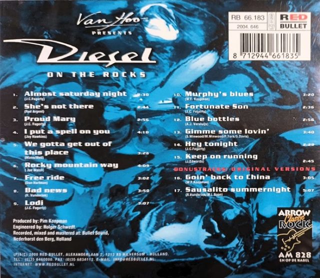 diesel best of trasera Diesel – On The Rocks Cd (Compilacion : Sausalito Summernight / Goin' Back To China)